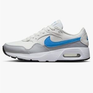 Nike Women’s Air Max White and Blue Shoes
